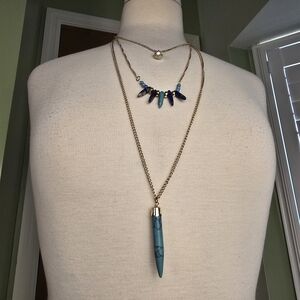 INC International Concepts 3 Layers Long Necklace Msrp $39.50